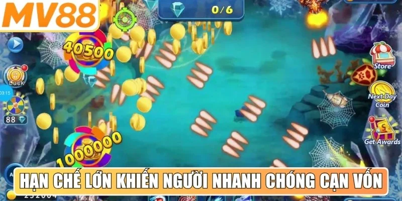 Các hạn chế lớn khiến người tham gia nhanh chóng cạn vốn