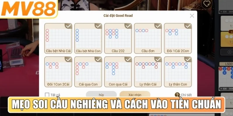 Tổng hợp mẹo soi cầu nghiêng và cách vào tiền chuẩn chỉnh
