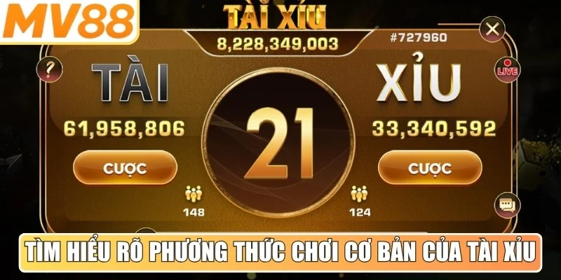 Tìm hiểu rõ ràng các phương thức chơi cơ bản của tài xỉu