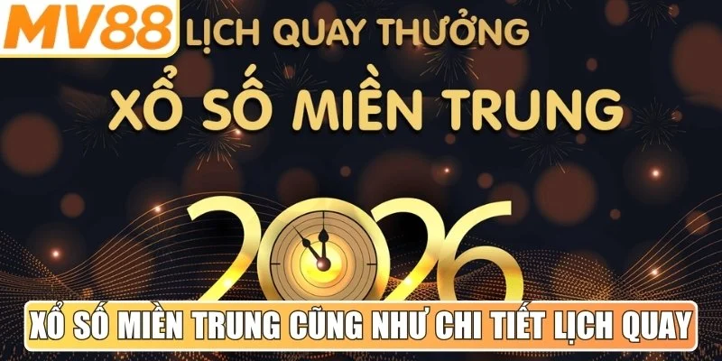Xổ số miền Trung cũng như chi tiết lịch quay số chi tiết từng tỉnh